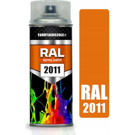 Vernice spray acrilica RAL 2011 arancione intenso 400 ml (1/2)