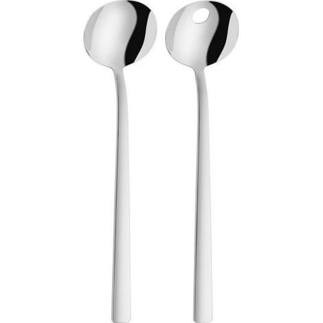 Couverts À Salade - Acier Inoxydable 18/10 - Pour Service De Table - Lavables Au Lave-Vaisselle - Lot De 2