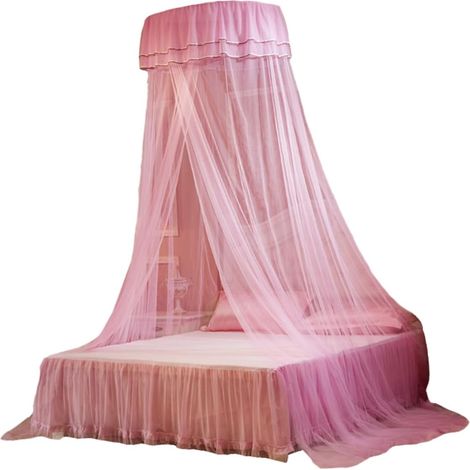 Moustiquaire suspendue en dentelle classique pour chambre à (1/5)