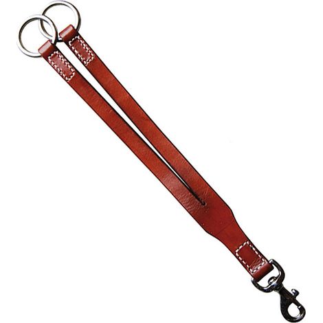 Nero - Forchetta western pool's in cuoio harness
