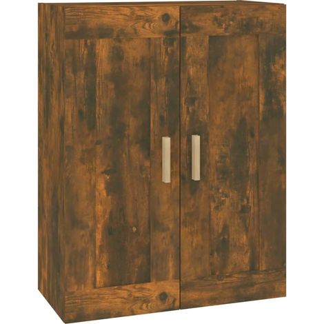 Maison Exclusive - Pensile Rovere Fumo 69,5x32,5x90 cm in Legno Multistrato