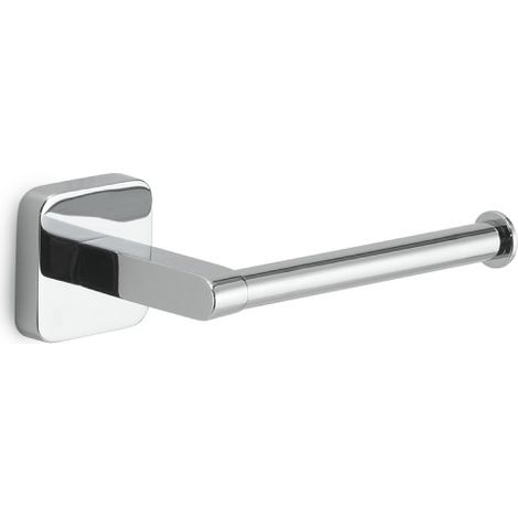 PORTA ROTOLO DA PARETE IN ACCIAIO INOX CROMATO MODELLO TONGA - DIM. CM (LXPXH): 14,3X6,9X4,7 - CROMATO  - GDY
