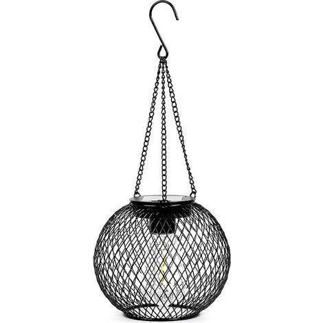 Lanterne suspendue pour jardin – Matériau amélioré et décorative – pour le camping et la cour – Mignonne et durable (1/5)