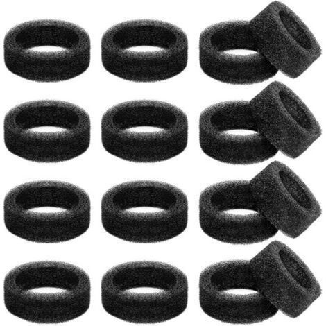 16 Packs Flower Fountain Filters for Cats, a 3.2L Stainless Steel Cat Foam Sponge (1/5)