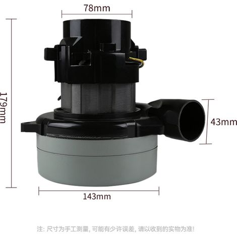 Kompatibel mit Kärcher Bennett Clean Scheuersauggeräten: 1200 W Universalmotor für Scheuersauggeräte (1/4)