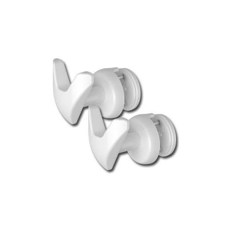 Patères en V pour INYO, APANEO et SILAY - Blanc - LVI - 3900141 (1/4)