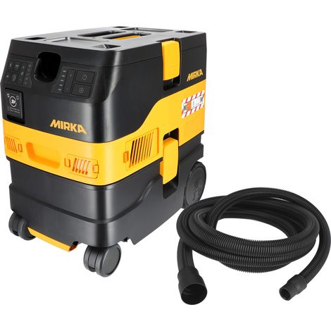 Mirka DEXOS 1217 M AFC / Industriestaubsauger Klasse M / 17L Nass- & Trockensauger / Automatische Filterreinigung / 4m Schlauch