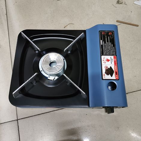 Portable outdoor picnic stove, magnetic gas stove, commercial magnetic design, windproof pot stove (without gas).