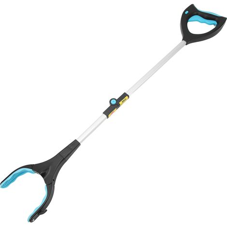 Pince de préhension pliable 70cm, longue et légère pour seniors, outil de ramassage de déchets avec griffe télescopique. (1/5)