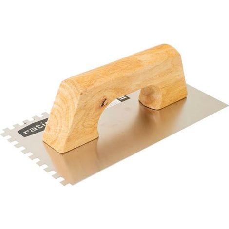 Llana rectangular dentada 130x270 mm RATIO 3974H acero inox -
