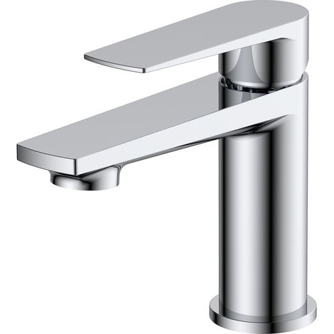 RAK Blade Mono Basin Mixer with Clicker Waste - Chrome (1/3)