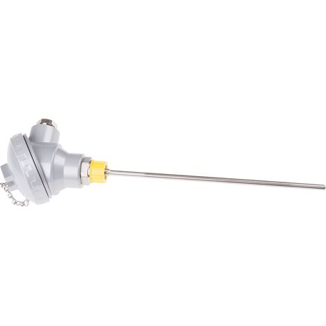 Thermocouple type K Ø 6mm, L 250mm, +1100°C max à Tête de connexion ( Prix pour 1 ) (1/3)