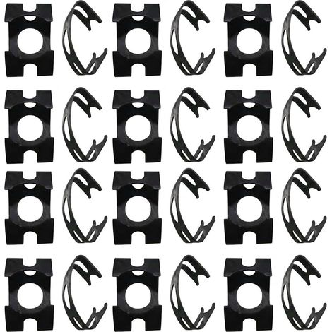 Pinces de Retenue pour Tuyau de Frein, Ressort de Fixation pour Golf Scirocco, Support de Conduite de Frein, Pièce de Rechange 171611715 4D0611715B, Clip de Fixation en Métal Durable (1/5)