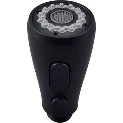 Kitchen Faucet Hand Shower, 1 Jet Shower Head Replacement for Kitchen Mixer Tap (painted black) (1/5)