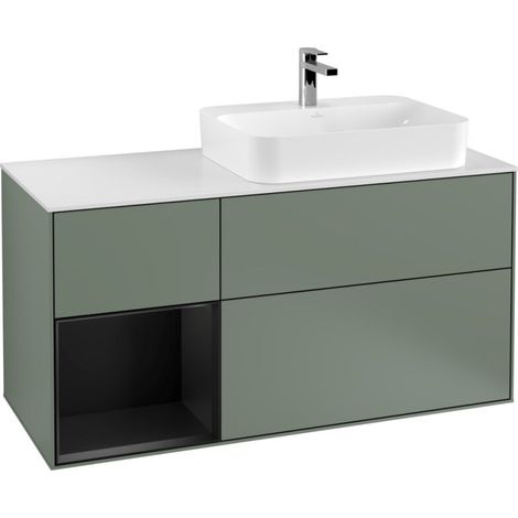 Villeroy & Boch F391PDGM meuble sous-lavabo Finion F39 (1/2)