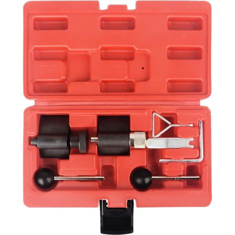 Herramienta de calibración del motor，Kit de calibración de la distribución para VAG 1.4l，1.6l，1.9l，2.0l SDI TDI，herramienta de bloqueo diésel (1/2)