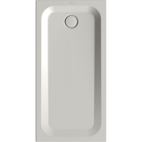 Plato de ducha rectangular BetteUltra con soporte mínimo de