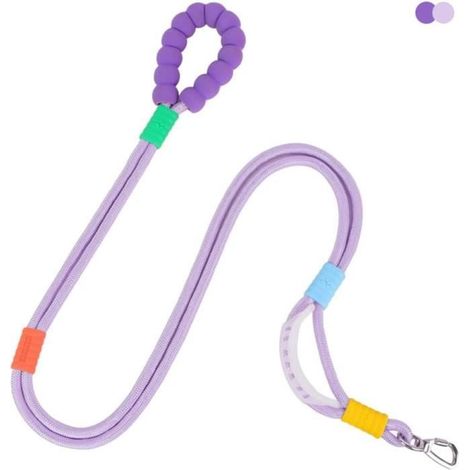 Laisse de Dressage - Non spécifié - 1,5M - Poignées Souples - Crochet Rotatif 360° - Nylon Résistant (1/4)