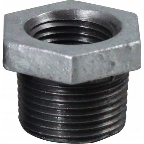 Raccord hydroland reduction fitting galvanisé 2x5/4 pouces (1/2)