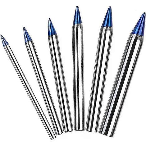 Fer à souder à chaleur externe (1 pièce), pointes de soudage bleues, 30 W, 40 W, 60 W, 80 W, 100 W, 150 W, Lead-Station - JXLGV (1/5)