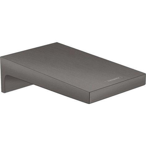 Bec déverseur lame d'eau M3/4noir chromé brossé