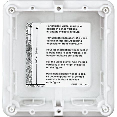 Bticino UP-Kasten 350010 1 Modul