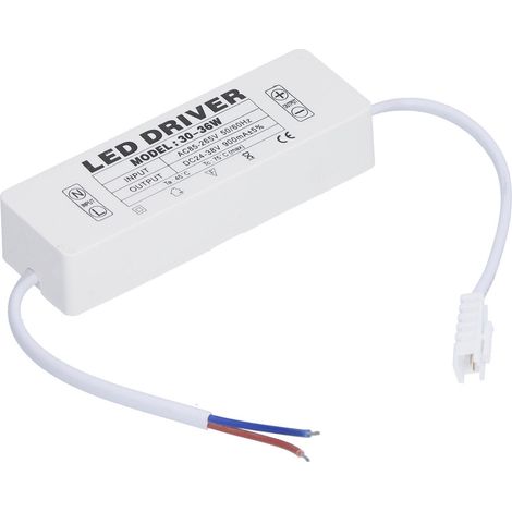 Fonction de protection du pilote LED, bonne dissipation thermique, format compact, utilisation pratique, connecteur d'alimentation DIY pour usage domestique (1/5)