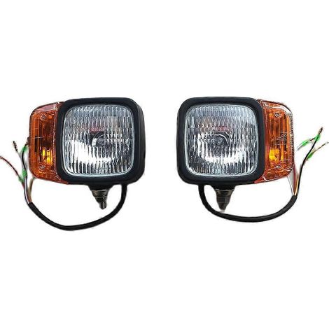 12-V-Sattelanhängerscheinwerfer mit Blinkern und Arbeitsscheinwerfern für Bagger, JCB-Teleskoplader und Gabelstapler (1/5)