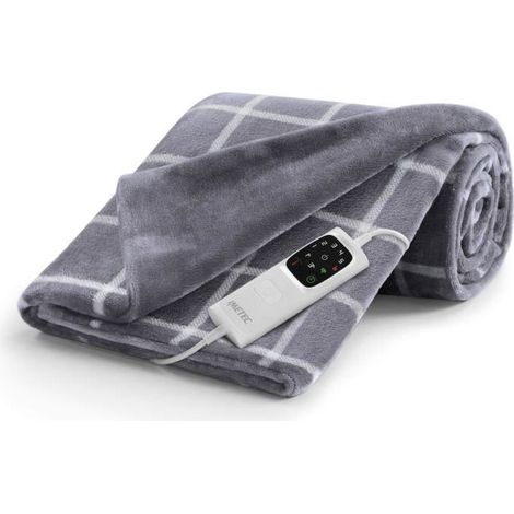 Imetec 16775B Manta eléctrica gris 150x95 cm (1/5)