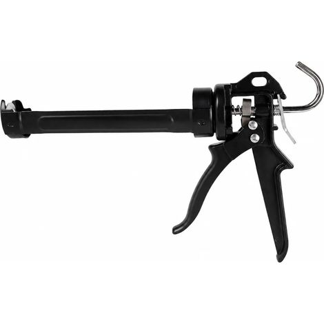 Heavy Duty Steel 10oz Caulk Gun, 18:1 Thrust Ratio, No Drip