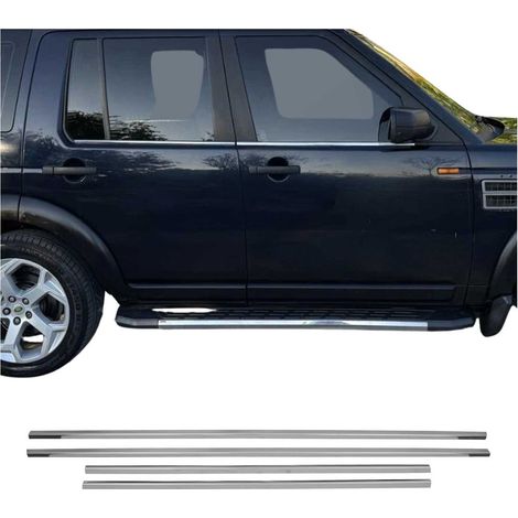 Garniture de Fenêtre pour Land Rover Discovery 2004-2009 Acier Inox 4Pcs (1/5)