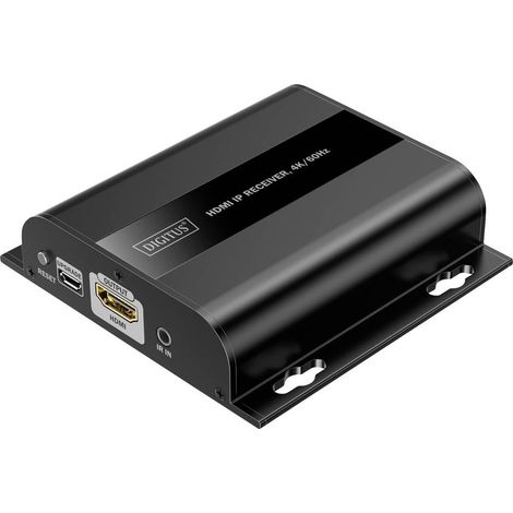 Digitus DS-55352 HDMI™, entrée HDMI®, USB, USB-A, USB 1.1, RJ45, Micro USB Récepteur HDMI câble réseau RJ45 200 m (1/4)