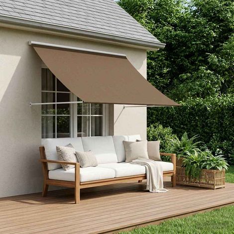 vidaXL Auvent Taupe 300 x 150 cm (1/5)