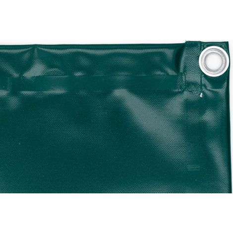 Bâche lourde 650g avec oeillets - Vert 2m x 3m Vert