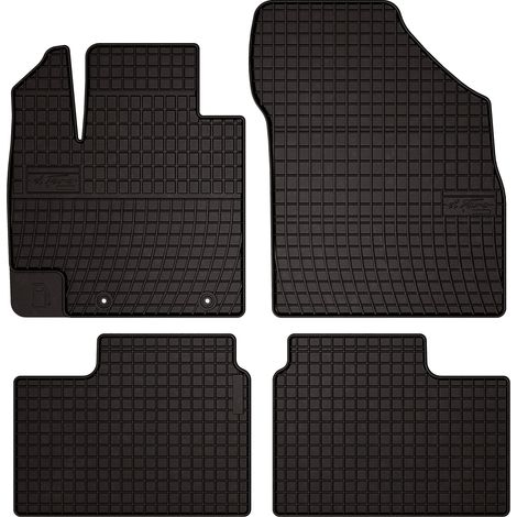 Gummifußmatten für Suzuki Ignis III Schrägheck (ab 2015) – schwarz, passgenau (1/5)