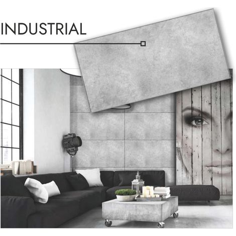 LASTRA DECORATIVA SERIGRAFATA cm. 50x100 - Effetto Industrial 15.00 pz (1/2)