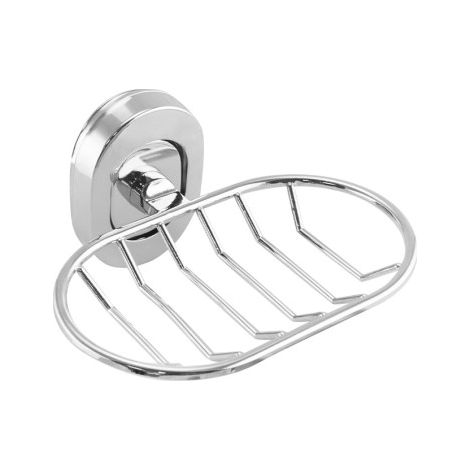 Jabonera Pared Acero Inox Lauxa Home 13x11cm Cromada (1/5)