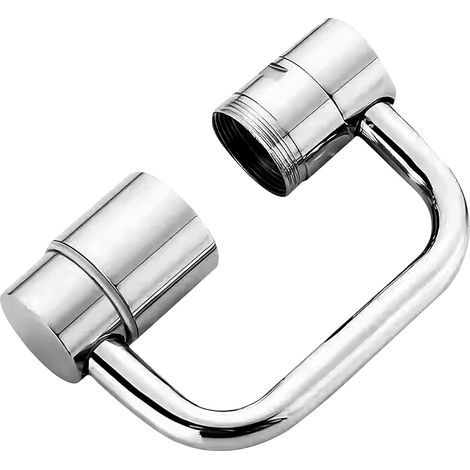 1 Aérateur De Robinet, Bras Pivotant 1080 Degrés, Modes Anti-Éclaboussures, Accessoire Pour Cuisine Et Salle De Bain (1/5)