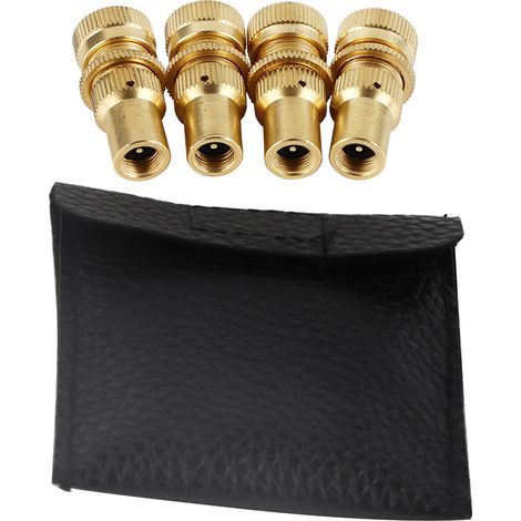 Dioche Les Déflateurs de Soupape de Décharge de Pneu de Pneu de Voiture en Alliage Accessoire de Déflateur des Universels 4pcs Valve de en Alliage Durable pour la Prévention des Fuites d'air. (1/5)