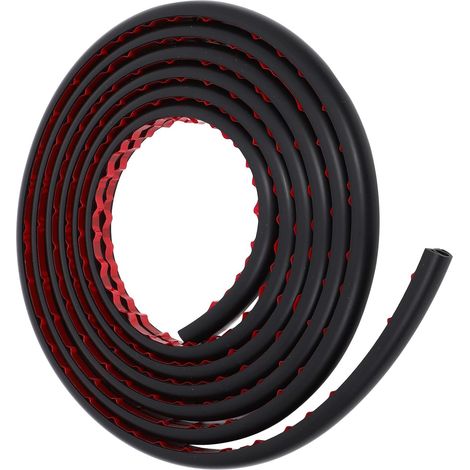 Cache-câble Goulotte Résistante et Flexible Noir 4 Mètres Auto-adhésif Mural en PVC pour Gestion des Câbles pour Dissimuler Fils Électriques Bureau (1/5)