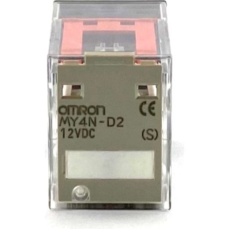 Relè Miniaturizzato 12VDC 4NO/NC 5A con Indicatore LED