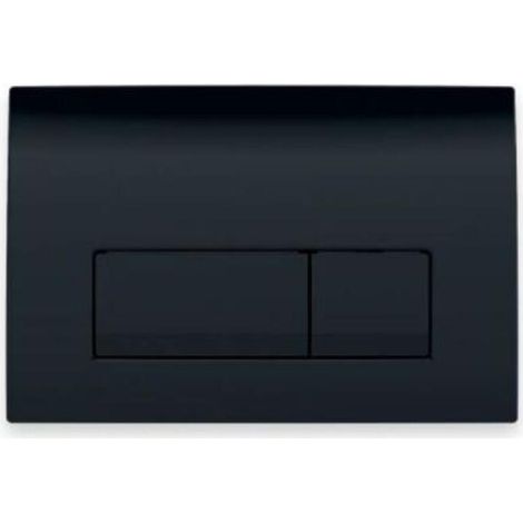 Delta 51 Druckplatte schwarz, hochwertig, passend für moderne Bäder-Kompatibles Produkt