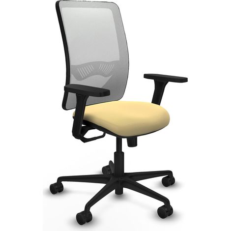 Silla de oficina piqueras y crespo Zulema negro reposabrazos 3D (1/2)
