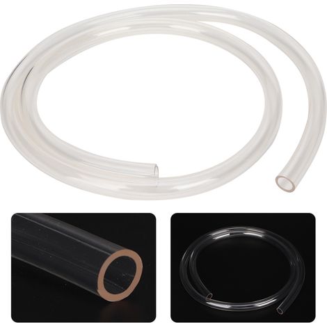 Tuyau souple PVC transparent 3/8" pour refroidissement liquide PC - 9.5x12.7mm universel