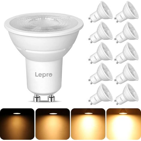 Pack of 10 GU10 4.5W 345lm Warm White (1/5)