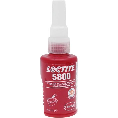 Tappetino sigillante Loctite 5800 50ml rosso alta prestazione