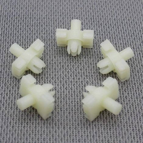 Lot de 5 clips de fixation pour moulures d'ailes avant/arrière Mercedes-Benz (réf. 201-988-03-78) (1/5)