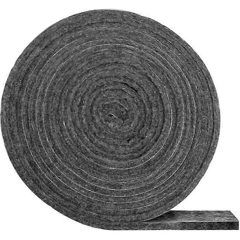 Joint d'étanchéité haute température pour grilles de barbecue, grils et fumoirs, compatible avec les couvercles en céramique. Autocollant, 4,57 m de long, 1,98 m de large et 45,7 cm d'épaisseur. (1/5)