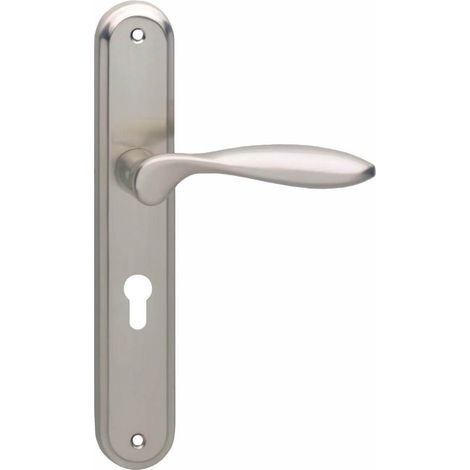 Poignée de porte rétro George PC 55mm nickel mat - 0019.169529