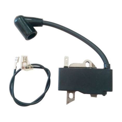 Bobine d'allumage compatible pour débroussailleuse Stihl FS75 FS80 FS85, taille-haie HS75 et tondeuse à gazon FC85 - pièce de rechange moteur pour outils de jardin (1/4)